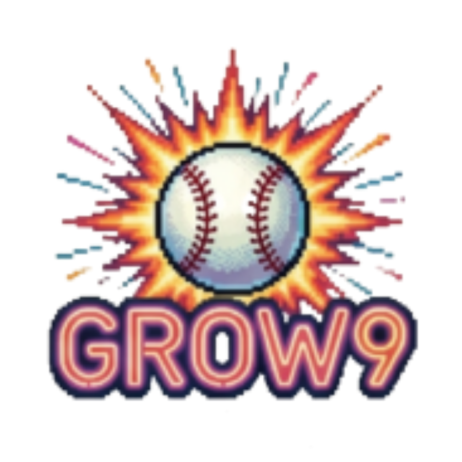 少年野球アプリ GROW9（グロウナイン）ロゴ